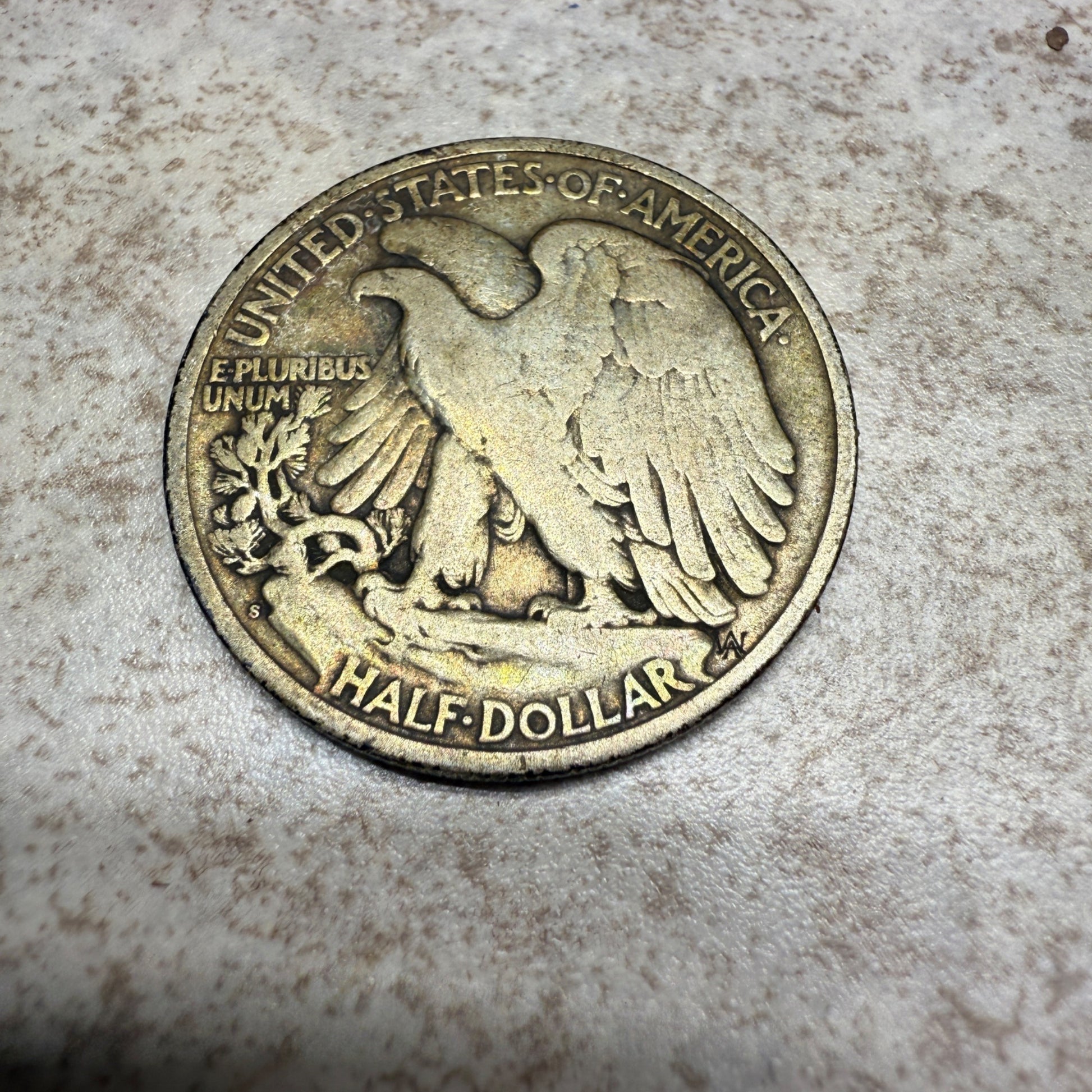 1942 Walking Liberty Half Dollar Coin 90% Silver US Mint