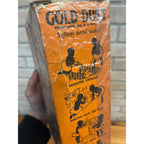 Vintage 1940s Gold Dust Washing Powder Box Laundry Room Deco Black Americana
