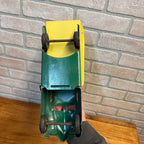 Vintage Buddy L 13" Dump Truck Pressed Steel Toy -- Repainted -- Green & Yellow
