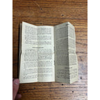 Original - Early Undated Modern Backgammon Rules - Parker Brothers 8 Pages