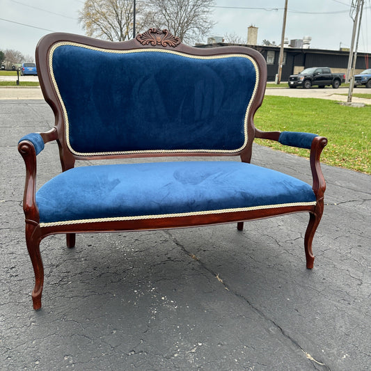 Antique Victorian Sofa Settee Refinished