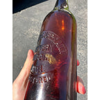 Vintage Phil Scheuermann Brewery Hancock Michigan Beer Bottle 9.25"