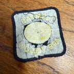 Vintage 1970s John Deere "Lemons are Yellow" Coat Hat Patch 3" x 3"