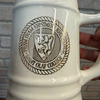 Vintage Saint Olaf College Ceramic Beer Stein Mug W.C. Bunting Co. Minnesota MN