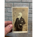 Antique Vintage CDV Photo Poet William Cullen Bryant - Carte De Visite
