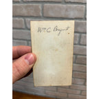 Antique Vintage CDV Photo Poet William Cullen Bryant - Carte De Visite