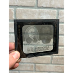 Vintage The Commercial National Bank Advertising Magic Lantern Photo Slides Set