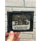 Vintage The Commercial National Bank Advertising Magic Lantern Photo Slides Set