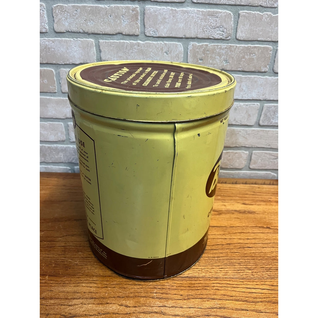 Vintage Fenn's Butter Brickle Ice Cream Tin 27lbs Sioux Falls, SD Advertising Can