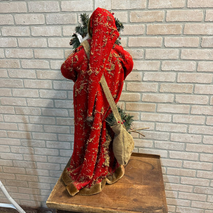 Vintage Style 3ft Christmas Santa Figure Statue
