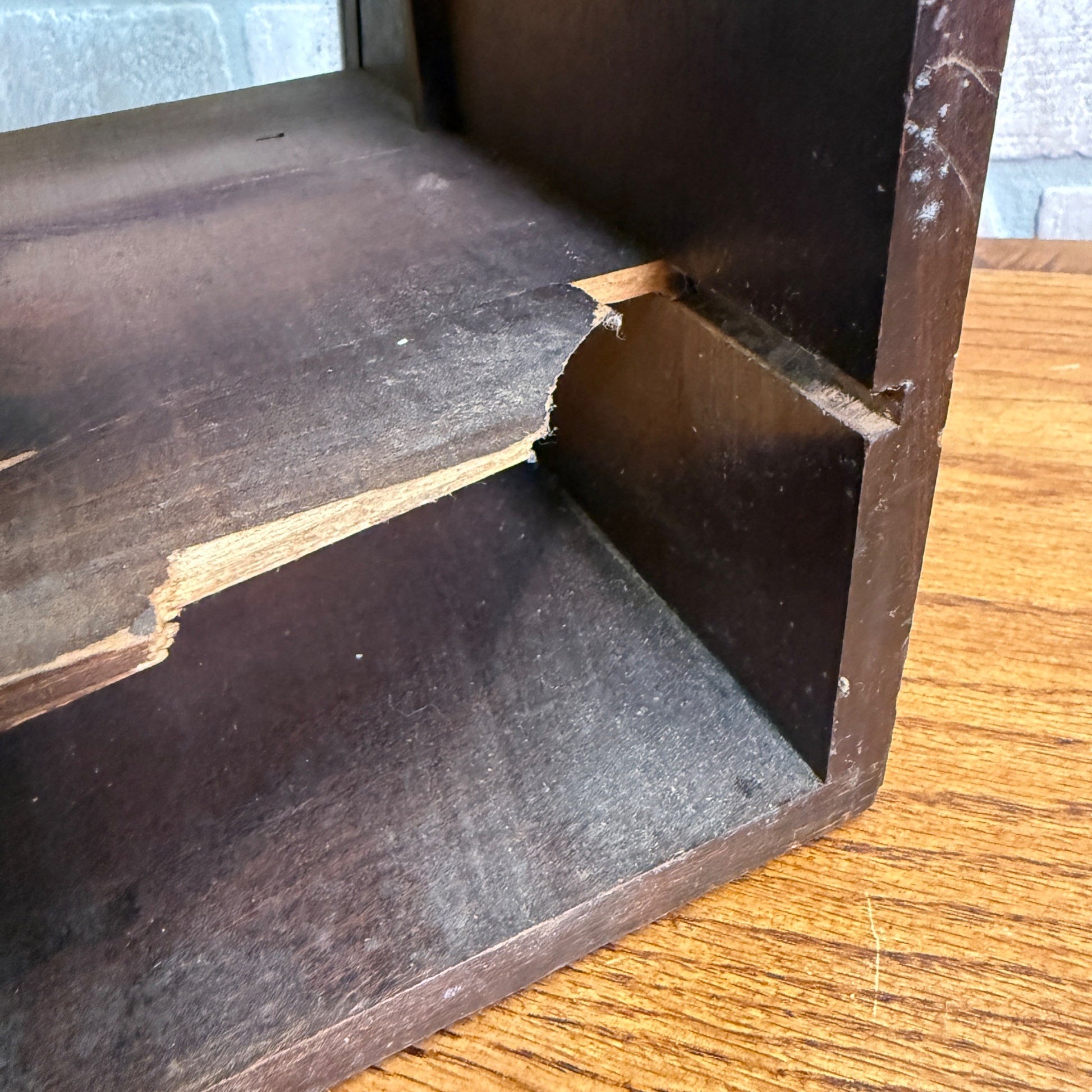 Antique Vintage La Cross Nail Files Drug Store Countertop Advertising Display