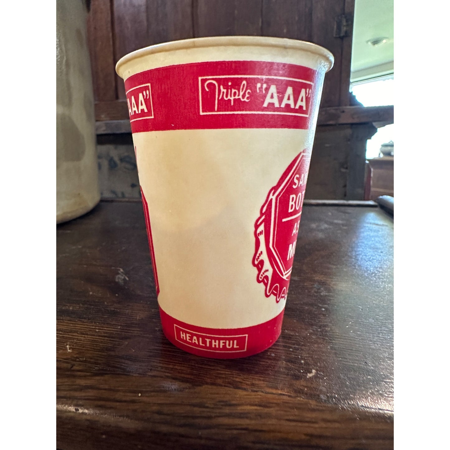 SCARCE PAPER CUP DRIVE-IN DINER SOLO CUP TRIPLE AAA ROOT BEER A