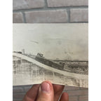 Original Photo of Towing Mule Tow Engine Panama Canal Locks Railroad Train