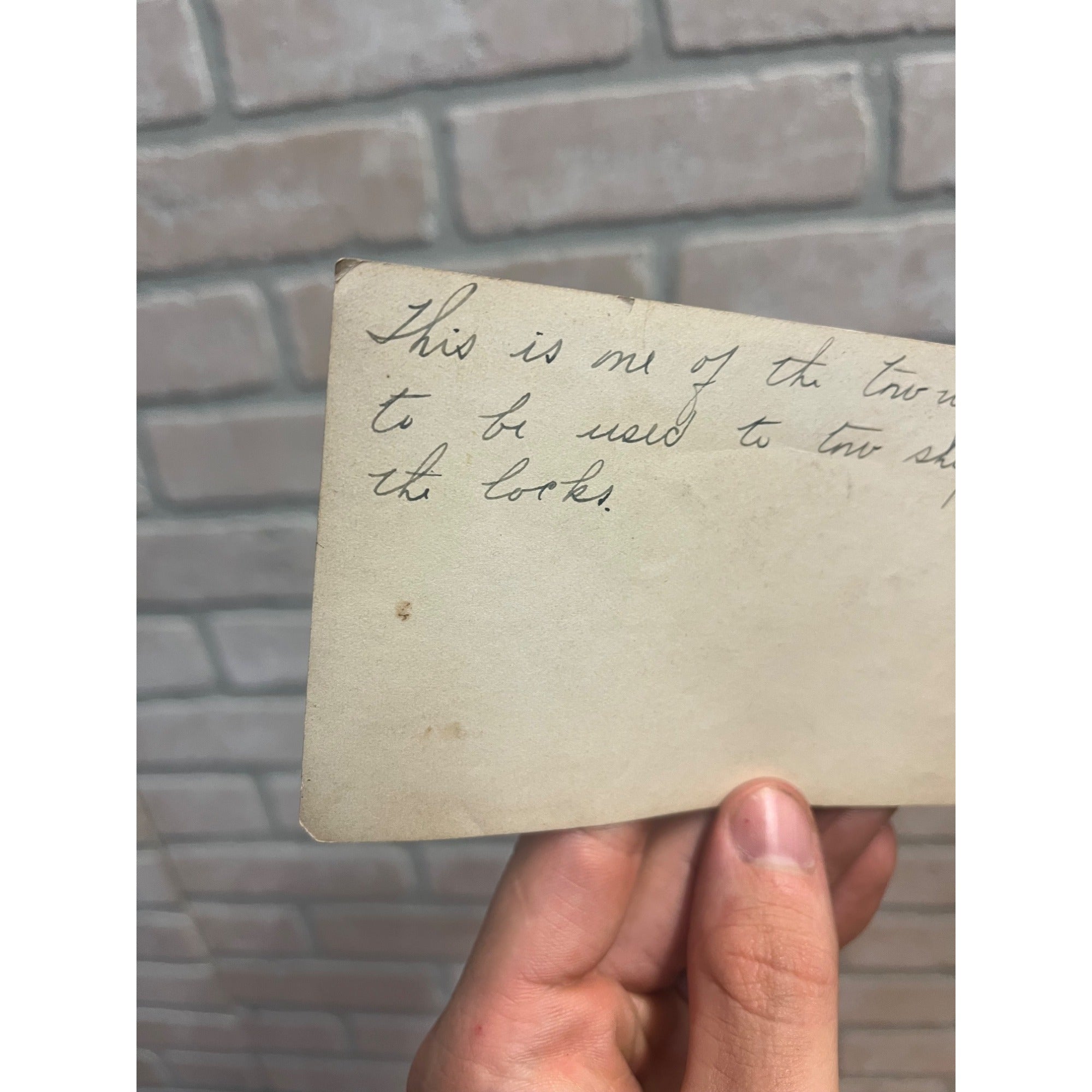 Original Photo of Towing Mule Tow Engine Panama Canal Locks Railroad Train