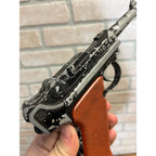 Vintage Lone Star Luger 9mm Automatic Cap Pistol Made In England 1960s Toy AS-IS