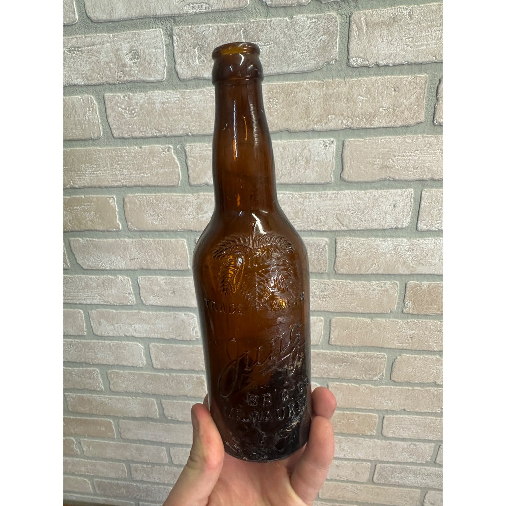 Pre-Pro Jung Brewing Co. Milwaukee Amber Brown Beer Bottles WI Wis