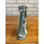 RARE Vintage Schafer & Vater German Jasperware Bisque 6" Vase Art Nouveau