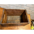 Vintage 1950s Grafs Beverage Wood Crate Milwaukee Wisconsin Soda Box