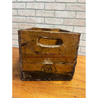Vintage 1950s Grafs Beverage Wood Crate Milwaukee Wisconsin Soda Box
