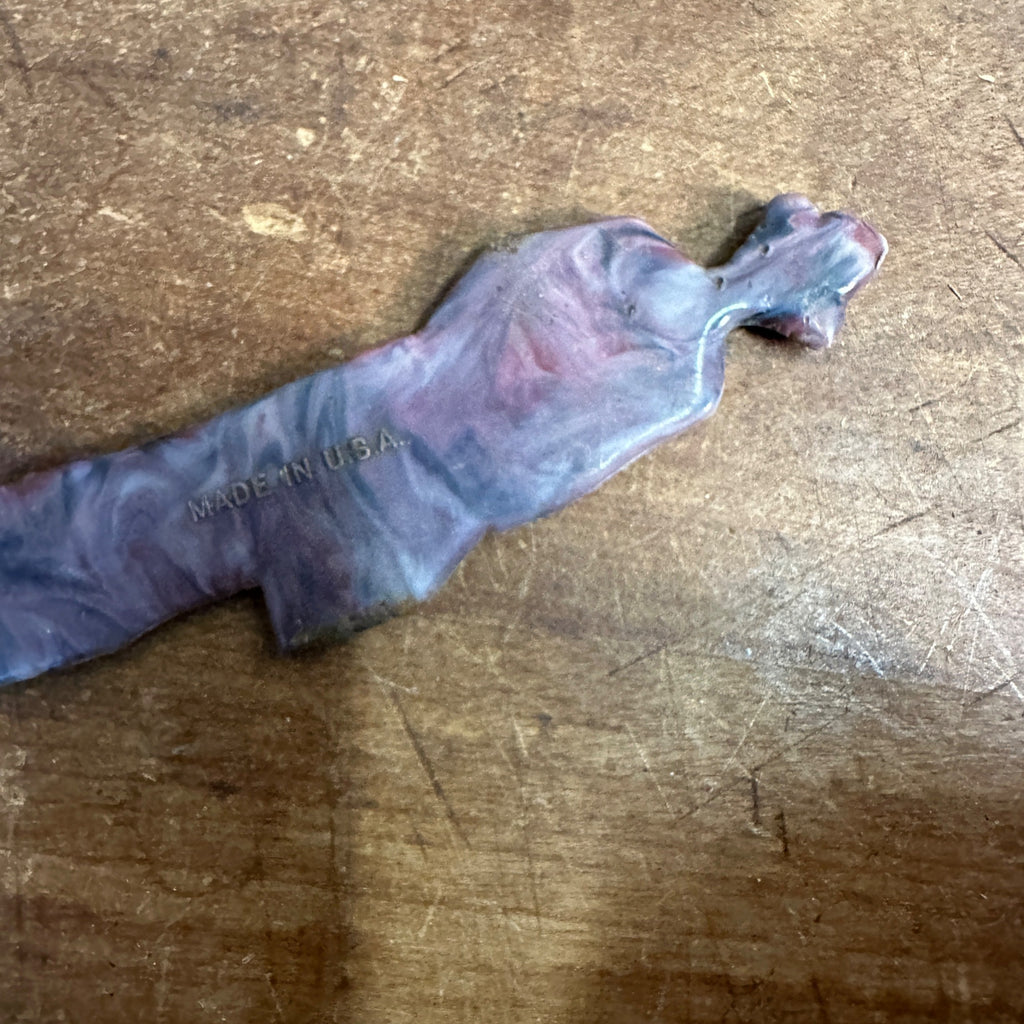 FULLER BRUSH SALESMAN PLASTIC LETTER OPENER PROMOTIONAL MARKETING CUSTOMER GIFT