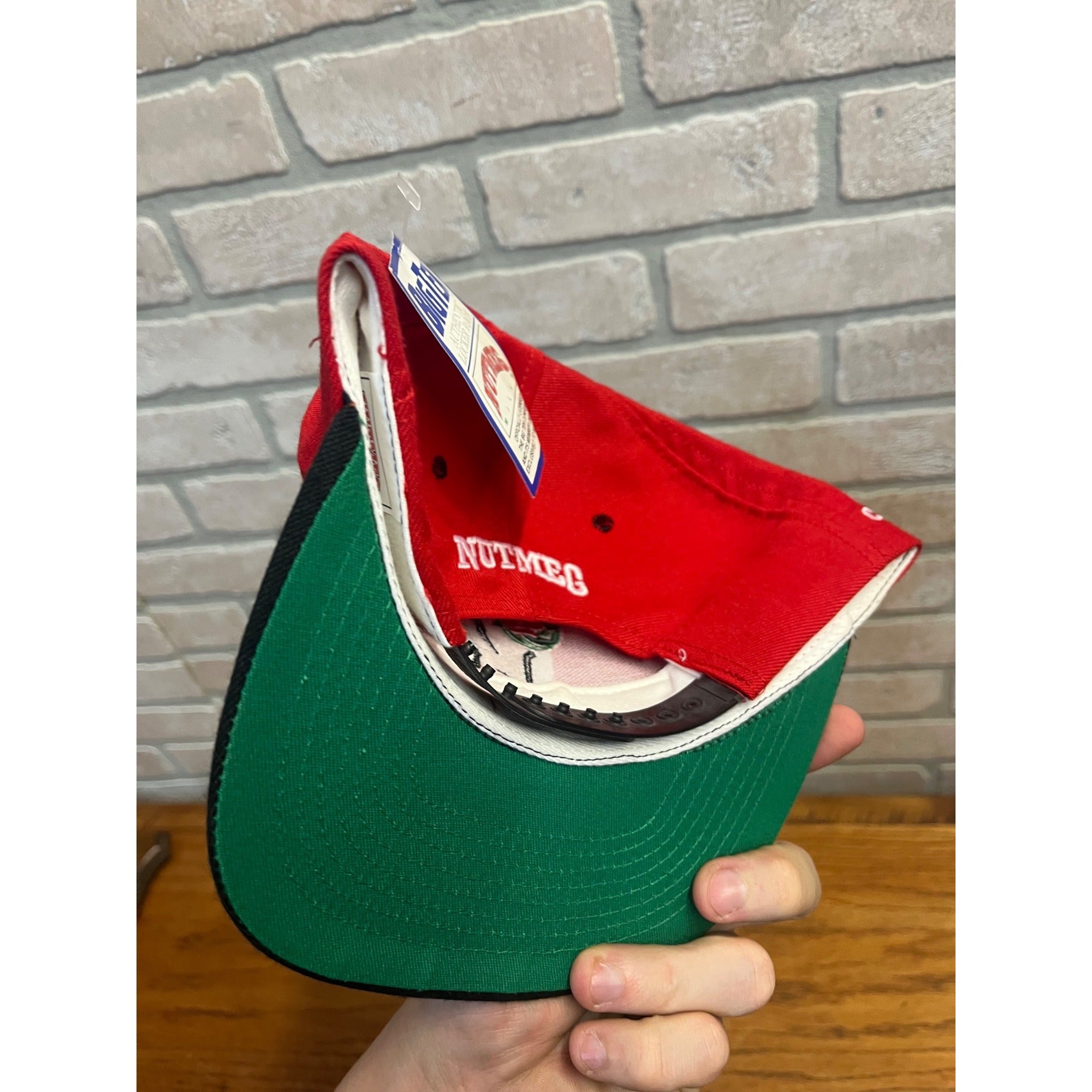 Wisconsin Badgers 1994 Rose Bowl Champions Nutmeg Vintage Snapback Cap Hat NWT