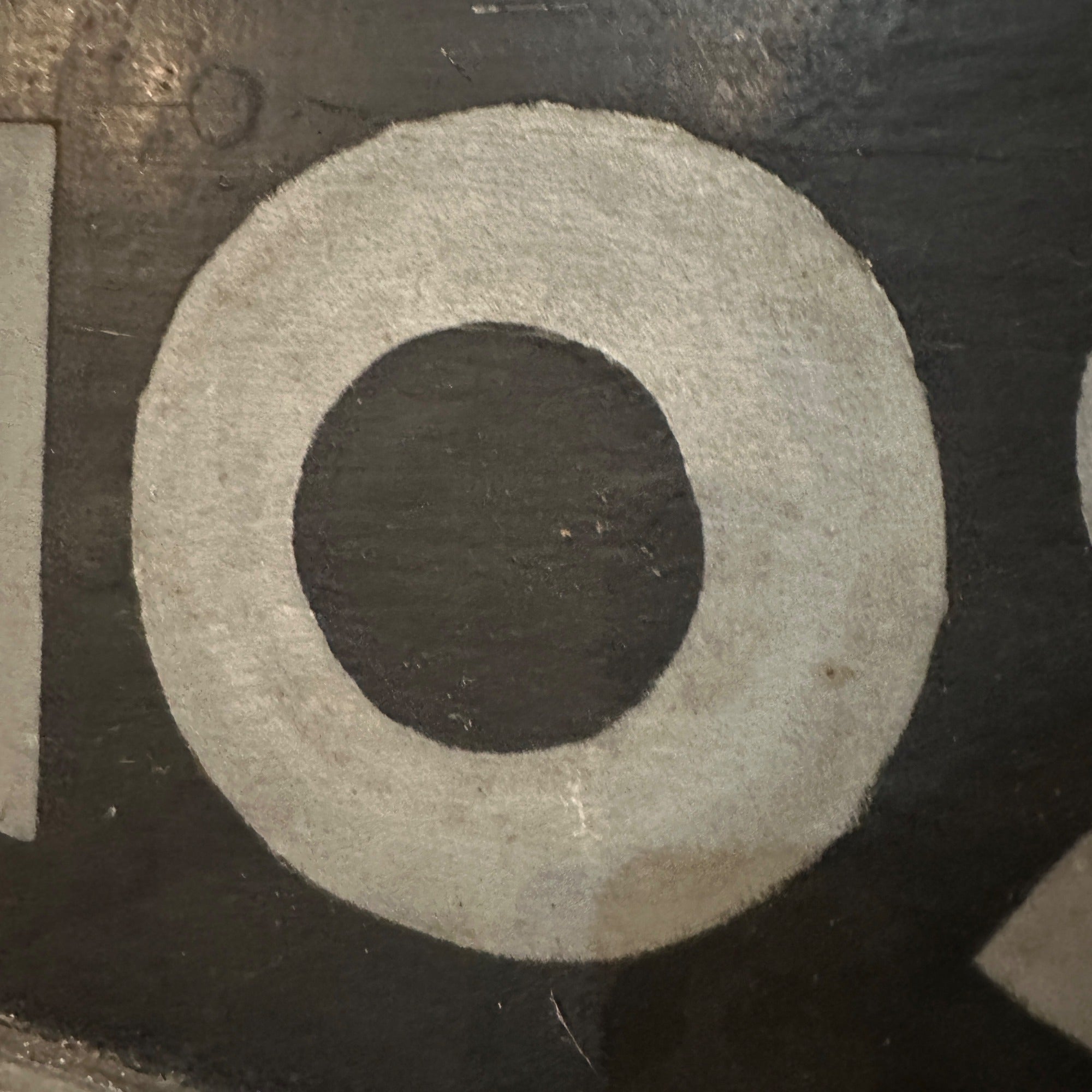 Original 5ft Lapeer Hospital Insane Asylum Wooden Trade Sign Primitive Medical