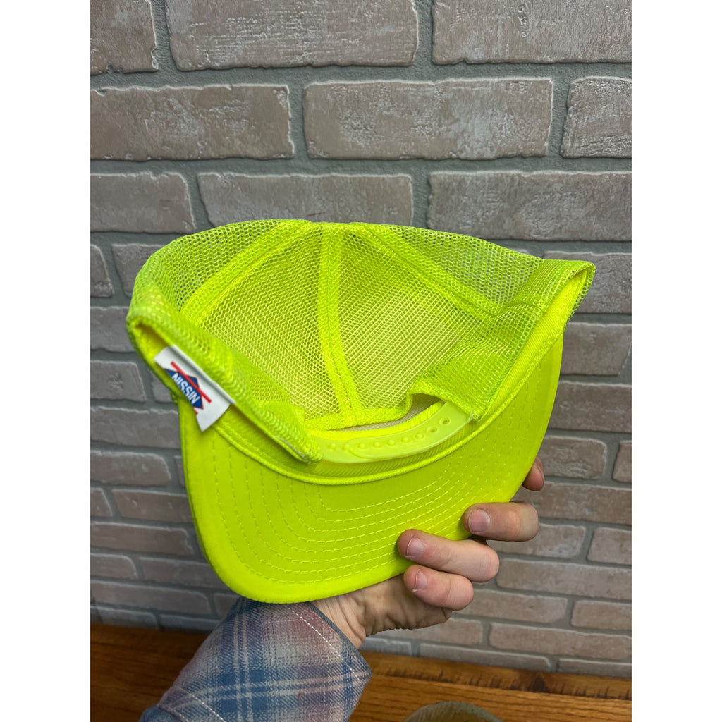 Vintage Laper Chevrolet Chevy Advertising Hat Snapback Retro Trucker Mesh Wis WI