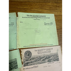 Beckwith Company Dowagiac Michigan ROund Oak Stove Letterhead Invoices