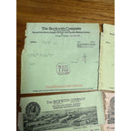 Beckwith Company Dowagiac Michigan ROund Oak Stove Letterhead Invoices
