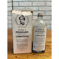 Vintage Lydia Pinkhams Vegetable Compound Box & Bottle - Fair Cond.
