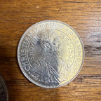 (2) 1903 P Denmark 2 Kroner Silver Fine  Coins