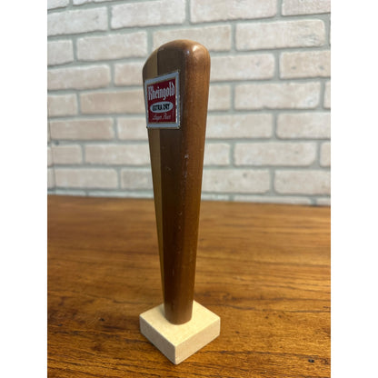 Vintage Rheingold Extra Dry Lager Wooden 10" Beer Tap Handle Bar Pub Tapper