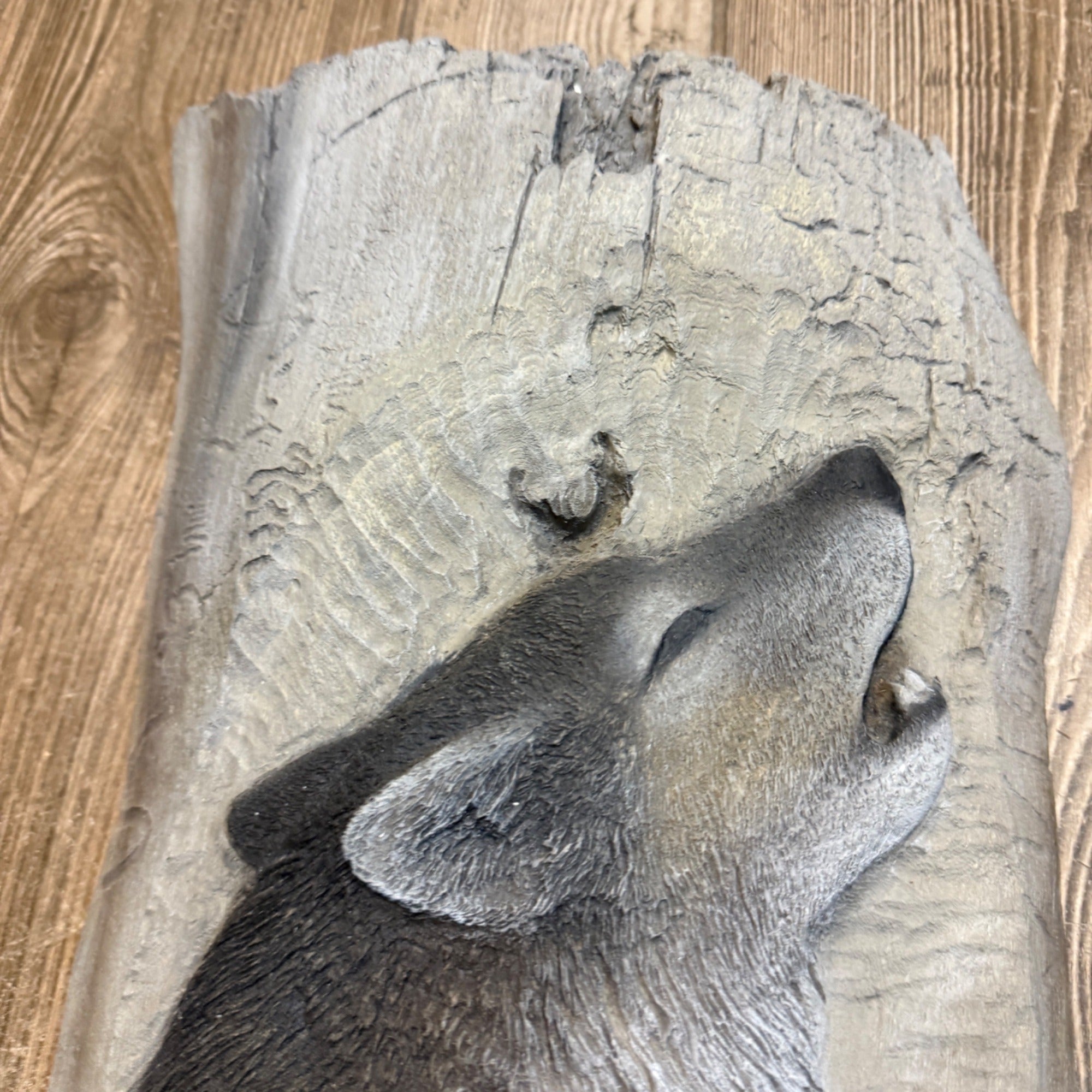 George Turner Art Whitetail Deer & Wolf  w/ COA Stag Limited Edition Rare Artwork Plaque