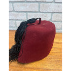 Vintage Fez Tripoli Shriners / Masonic Fraternal Hat Jeweled Milwaukee