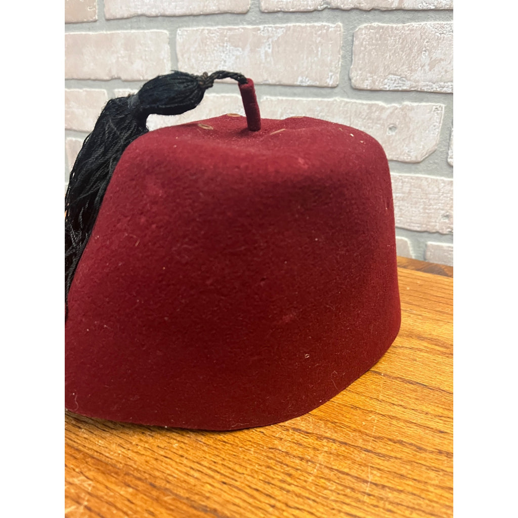 Vintage Fez Tripoli Shriners / Masonic Fraternal Hat Jeweled Milwaukee