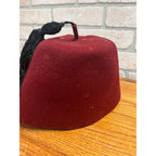 Vintage Fez Tripoli Shriners / Masonic Fraternal Hat Jeweled Milwaukee