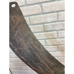 Antique Early Primitive Watertown Wis. Butcher or Harvest Tobacco Knife Cabin Decor.