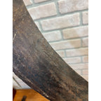 Antique Early Primitive Watertown Wis. Butcher or Harvest Tobacco Knife Cabin Decor.
