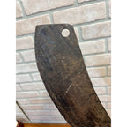 Antique Early Primitive Watertown Wis. Butcher or Harvest Tobacco Knife Cabin Decor.