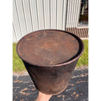 Antique Vintage Standard Oil Comapny 25lb Mica Axle Grease Oil Bucket Pail Can