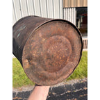 Antique Vintage Standard Oil Comapny 25lb Mica Axle Grease Oil Bucket Pail Can