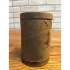 Vintage Yahr Lange Druggist Label Canister Milwaukee Wis Bees Wax