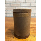 Vintage Yahr Lange Druggist Label Canister Milwaukee Wis Bees Wax
