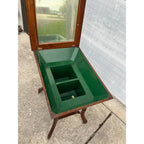 Antique c1890 Ross Table Wash Stand Forest City Furniture Oak Convertible Table Parlor Table