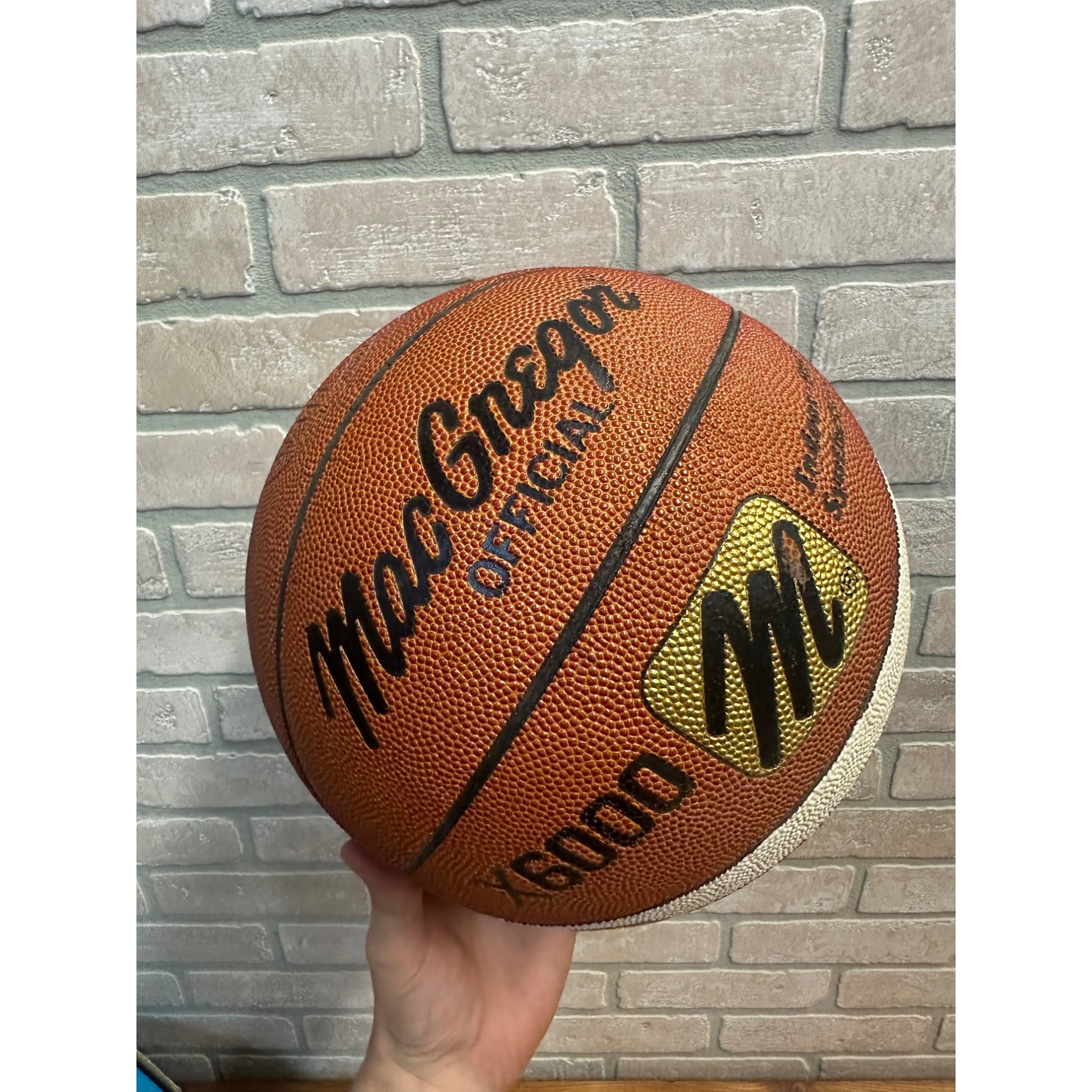 1986-87 Wisconsin Badgers Signed Basketball Coaches Steve Yoder, Ray McCallum ++