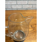 Vintage 1930s Wallace 925 Sterling Silver Base Glass Cocktail Pitcher U-15