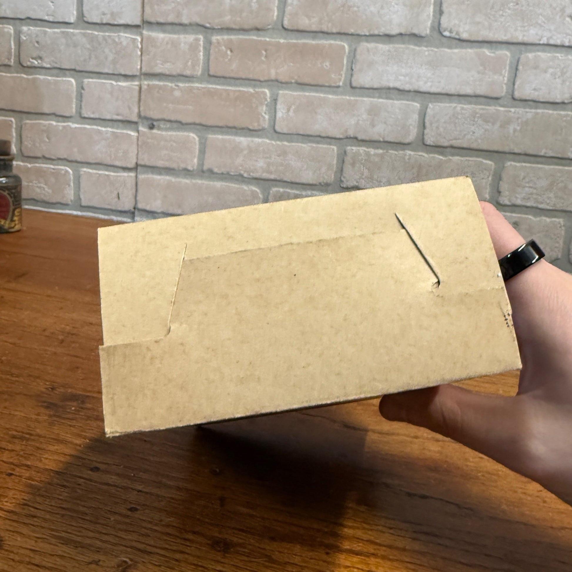 Vintage 1930 French Fried Popcorn Box Cardboard Movie Theater Box