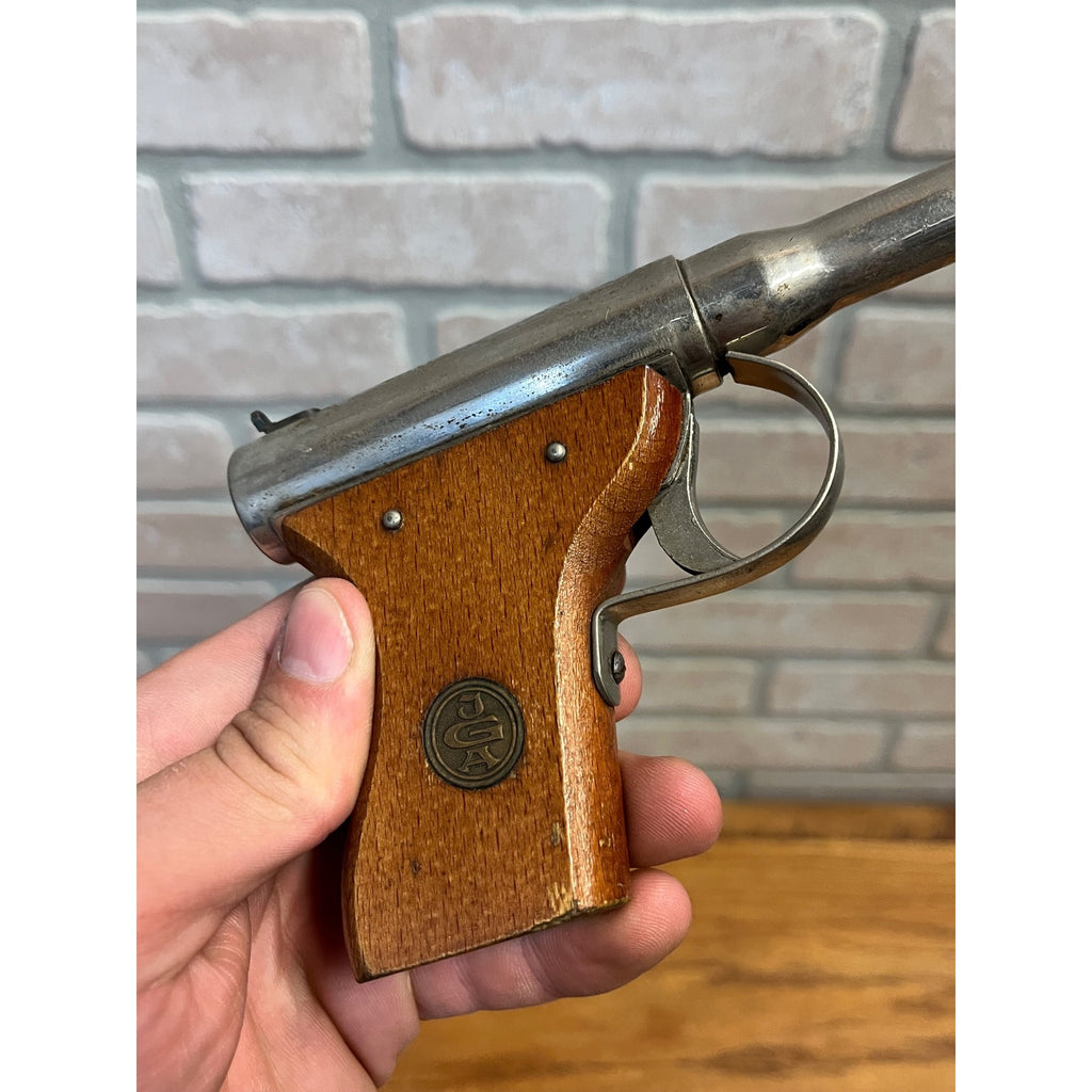 RARE Vintage 1930s German JGA 4.5mm Pellet Pistol Spring-Loaded J. G. Anschutz