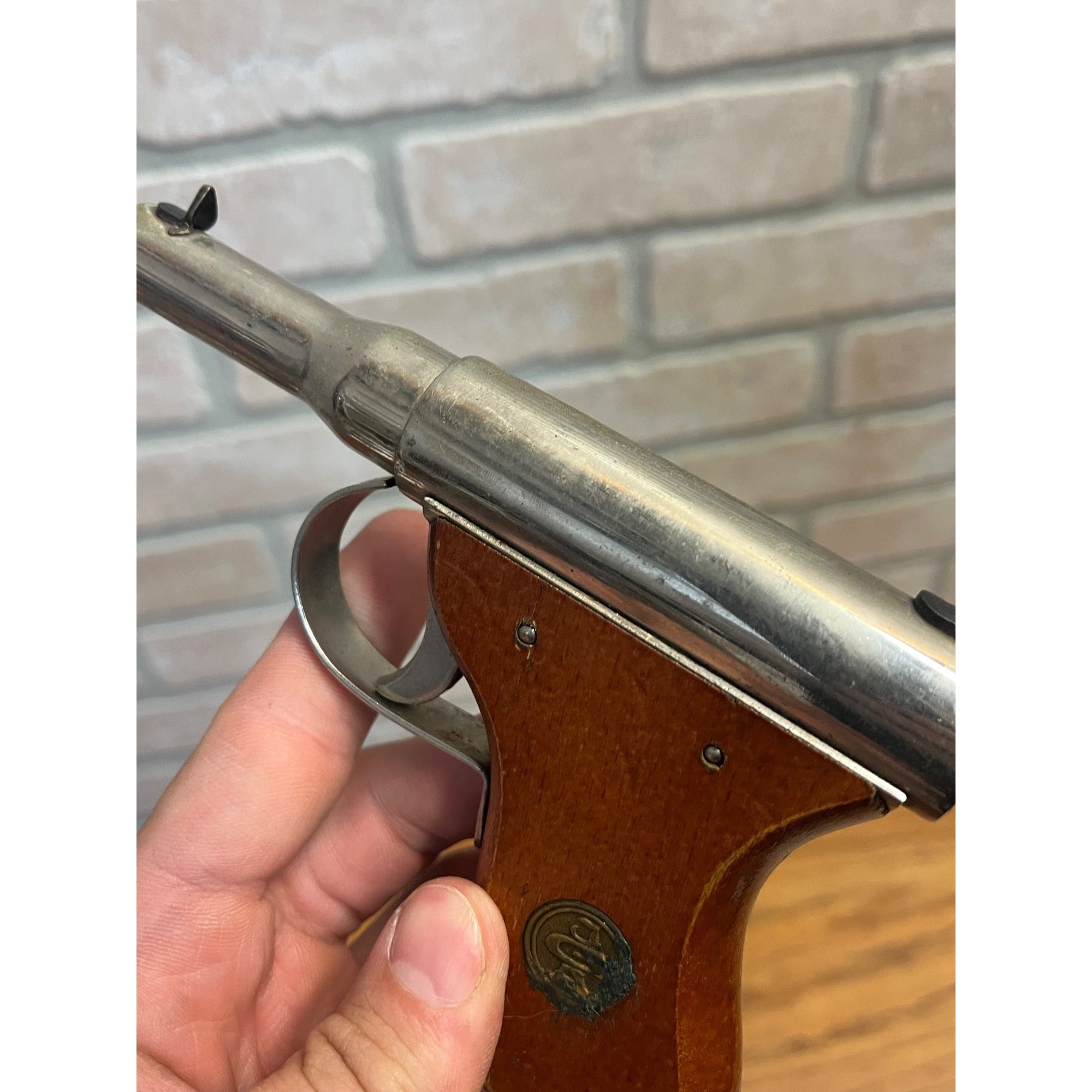 RARE Vintage 1930s German JGA 4.5mm Pellet Pistol Spring-Loaded J. G. Anschutz