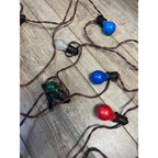 Vintage 1940s Amusement Carnival Marquee Lights Festoon 46ft Bakelite String